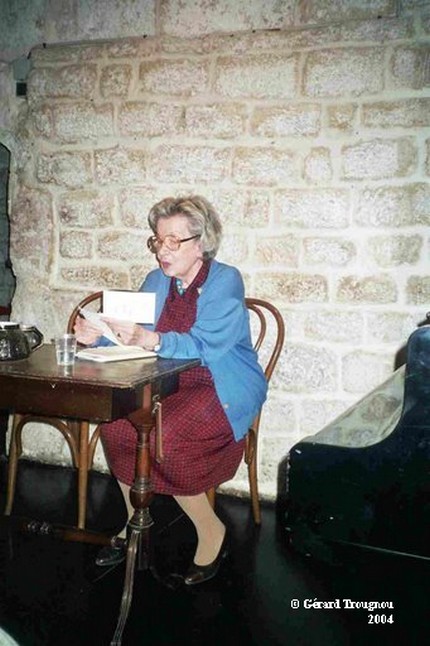 Andrée Chedid à La Cave à Poèmes