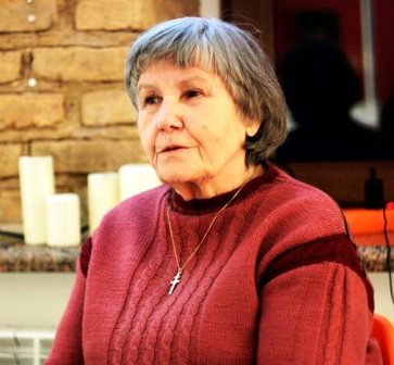 Данута Бічэль: “Калі захаваецца Беларусь – з’явіцца і літаратура” (на белорусском языке). Фотопортрет поэтессы